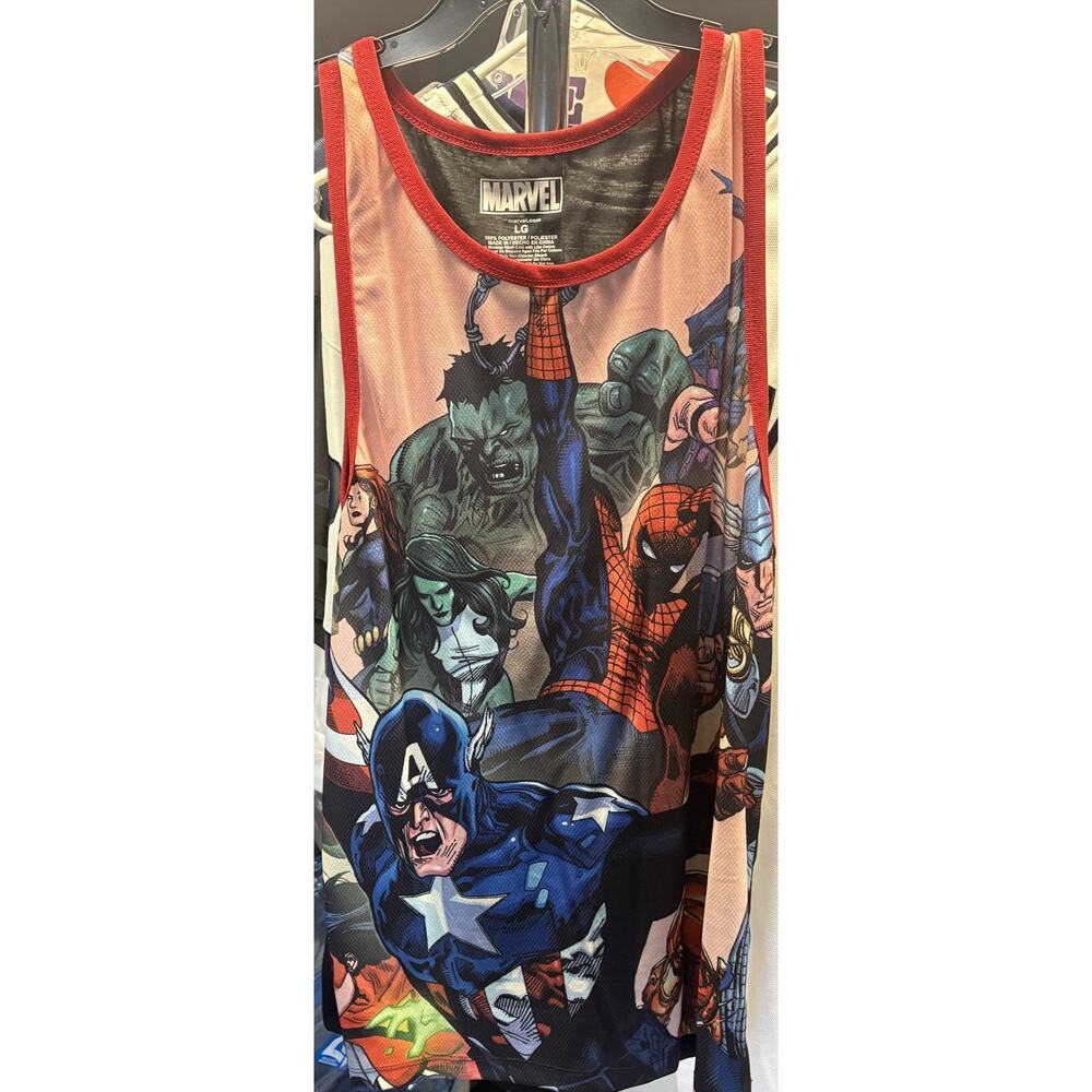 Marvel Basketball Jersey RN# 0101531 Large. Never Worn. Great Condition